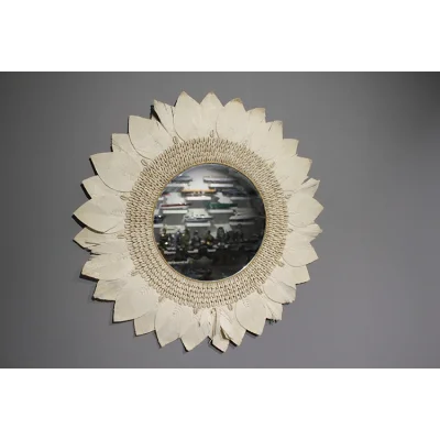 BUĞZ Makrome Duvar Aynası Model 1