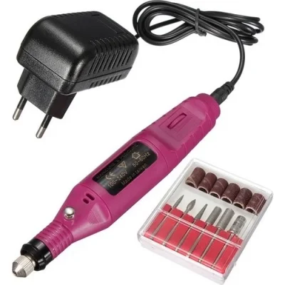 BUĞZ Manikür Pedikür Kalıcı Oje ve Protez Tırnak Uygulamaları İçin Elektrikli Tırnak Törpüsü ( BUĞZ )