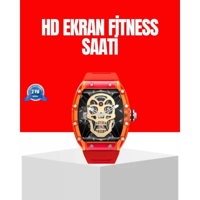 BUĞZ Manyetik Şarjlı Akıllı Saat iOS Android Uyumlu