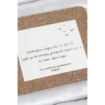 BUĞZ Marteniçka Bileklik 2li Yonca ve Nazarlı Model - BUĞZ