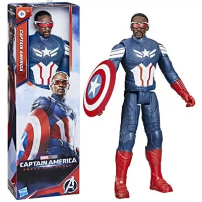 BUĞZ Marvel Studios Titan Hero Serisi Captain America Aksiyon Figürü 30 cm