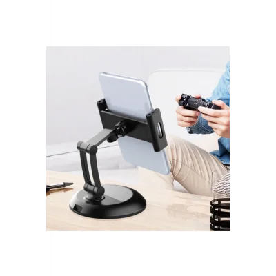 BUĞZ Masa Üstü 360 Derece Ayarlanabilir Tablet Tutucu Telefon Standı 6.3’’- 11 İnç’’ Masaüstü Tablet