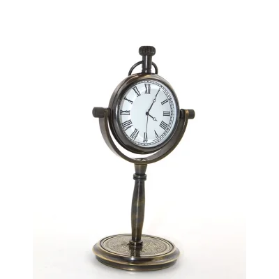 BUĞZ Masa Üstü Pirinç Saat 16137