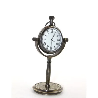  Masa Üstü Pirinç Saat Model 1