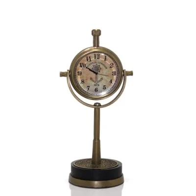  Masa Üstü Pirinç Saat Model 4