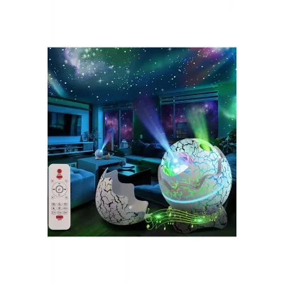 BUĞZ Masa ve Gece Lambası - Renk: Beyaz, Özellik: Renk Değiştirme, Materyal: Plastik, Boyut/Ebat: 10 x 15