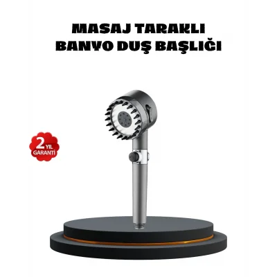BUĞZ Masaj Uçlu Yüksek Basınçlı Duş Başlığı Spa Etkili