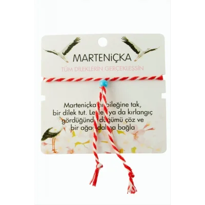 BUĞZ Mavi Boncuk Marteniçka Bileklik