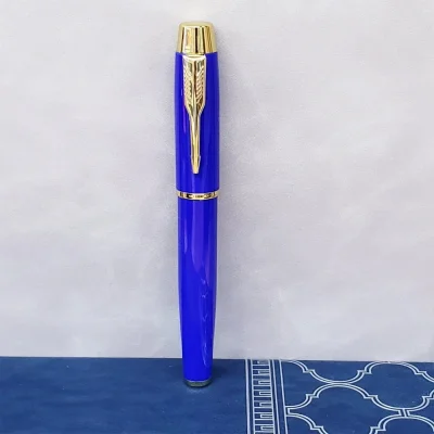 BUĞZ Mavi Metal Tükenmez Kalem