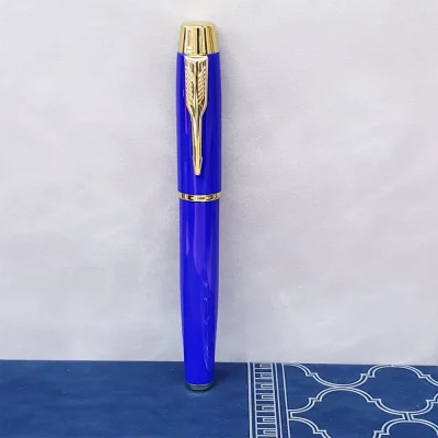  Mavi Metal Tükenmez Kalem