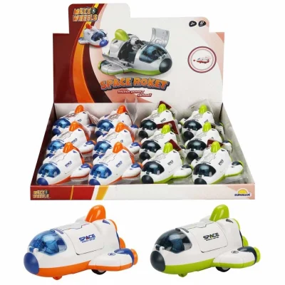  Maxx Wheels Astronotlu Sürtmeli Uzay Mekiği