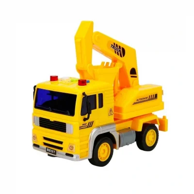 BUĞZ Maxx Wheels Sesli ve Işıklı İnşaat Araçları 20 cm