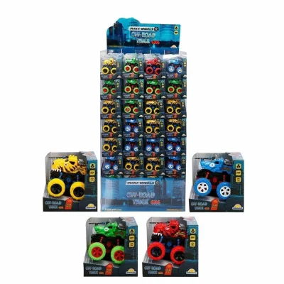  Maxx Wheels Speed Dinosaur Off Road Aracı 10 cm - 1 Adet Stokta Olan Gönderilir