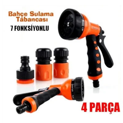 BUĞZ Medalyan Md-708 7 Fonksiyonlu Otomatik Bahçe Sulama Tabancası Set Fıskiye ( BUĞZ )
