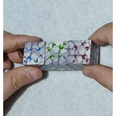  Megacraft 9 Parça Zümrüt Kızıltaş Elmas Blok