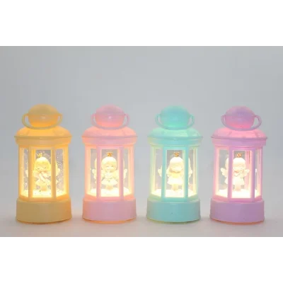 BUĞZ Melek Figürlü Işıklı Kar Küresi Alk1653