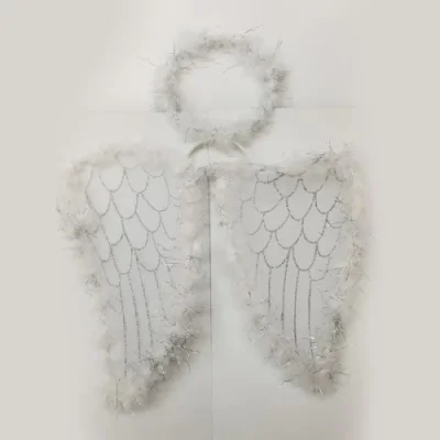 BUĞZ Melek Kanadı ve Tacı Beyaz Renk