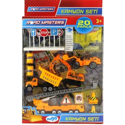  Merdivenli Metal Kamyon Seti 5105