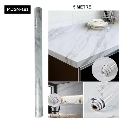 BUĞZ Mermer Desen Folyo Beyaz