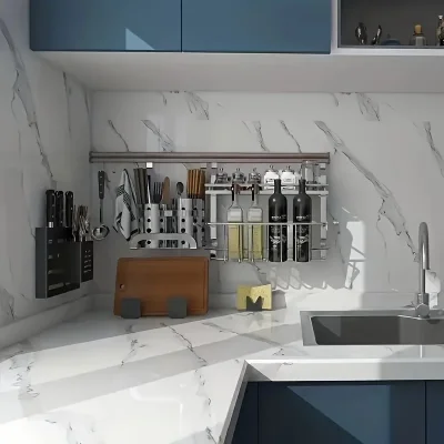 BUĞZ Mermer Desenli Mutfak Duvar Kağıdı Sticker - 5m x 60cm: Su ve Yağa Dayanıklı, Yüksek Sıcaklık Esnekliğine Sahip Tezgah, Dolap, Ocak Yenileme Folyosu T10 ( BUĞZ )