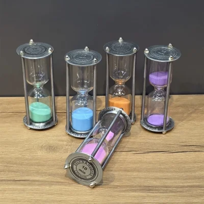 BUĞZ Metal 10 Dakikalık Kum Saati