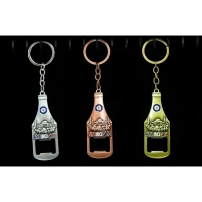  Metal Ayasofya Anahtarlık Ve Açacak Model 1