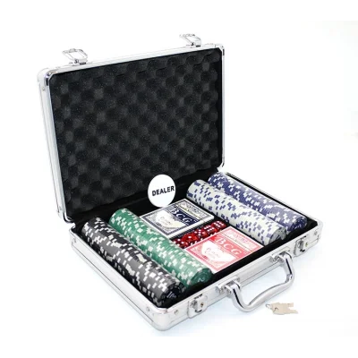 BUĞZ Metal Çantalı 200 Chipli Poker Oyunu Alk1500