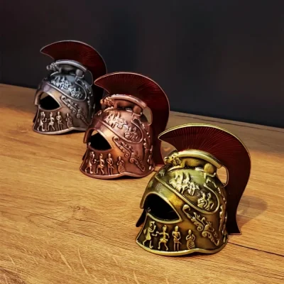 BUĞZ Metal Dekoratif Şövalye Miğferi