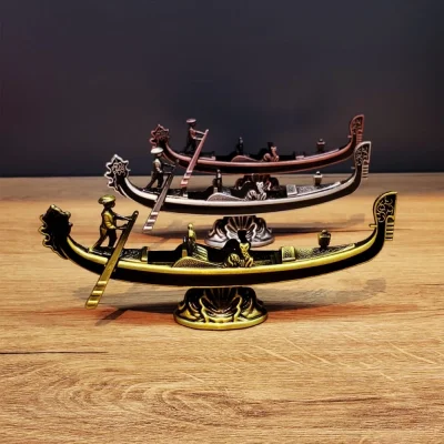 BUĞZ Metal Dekoratif Venedik Kayık