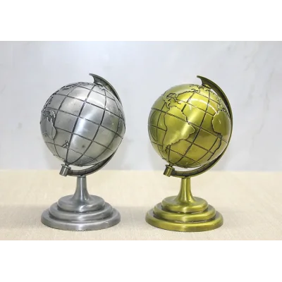 BUĞZ Metal Dünya Küre Model 1