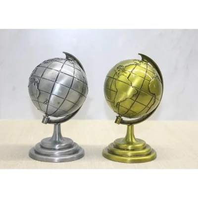  Metal Dünya Küre Model 1