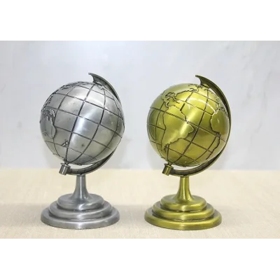 BUĞZ Metal Dünya Küre Model 1