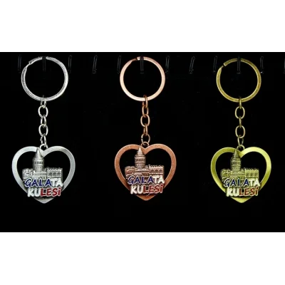 BUĞZ Metal Galata Kulesi Anahtarlık Alk2209