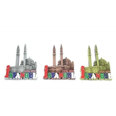 BUĞZ Metal İstanbul Temalı  Yöresel Magnet 2alk80