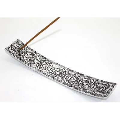 BUĞZ Metal Kayık 7 Çakra (Chakra) Tütsülük