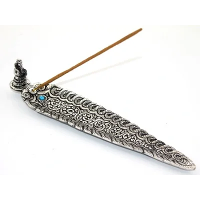 BUĞZ Metal Kayık Ganeşa Tütsülük Model 3