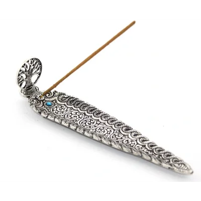 BUĞZ Metal Kayık Hayat Ağacı Tasarımı Tütsülük