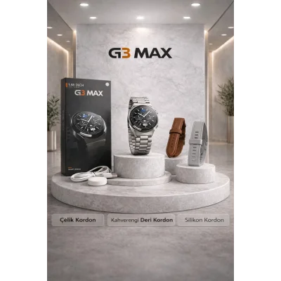 BUĞZ Metal Kordonlu Akıllı Saat - Nabız, Uyku Takibi, GPS ve Suya Dayanıklı Özellikler