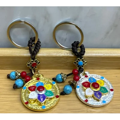 BUĞZ Metal Lotus Tılsımlı Şans Anahtarlık