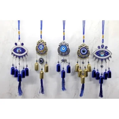  Metal Nazar Boncuğu Çan Model 1