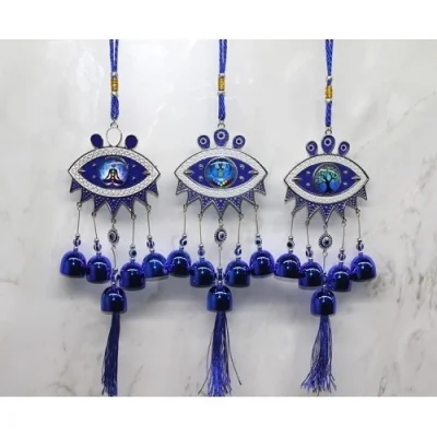 BUĞZ Metal Nazar Boncuğu Çan Model 4