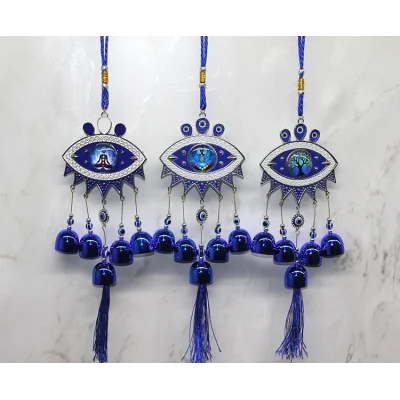 BUĞZ Metal Nazar Boncuğu Çan Model 4