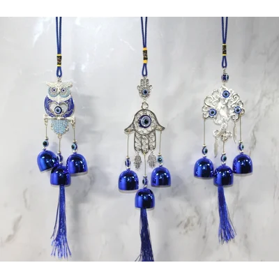 BUĞZ Metal Nazar Boncuğu Çan Model 6