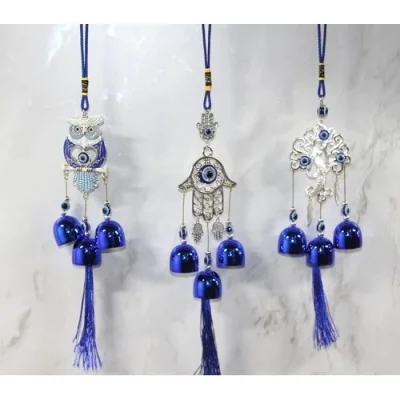 BUĞZ Metal Nazar Boncuğu Çan Model 6