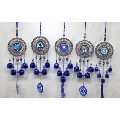 BUĞZ Metal Nazar Boncuğu Çan Model 9