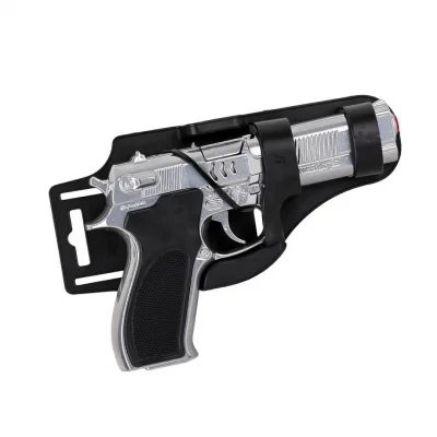 BUĞZ Metal Oyuncak Tabanca Krom Seri 23