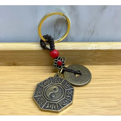 BUĞZ Metal Yin Yang Anahtarlık