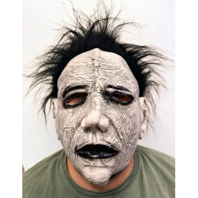 BUĞZ Michael Myers Siyah Saçlı Yüz Maskesi