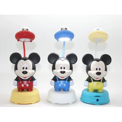 BUĞZ Mickey Mouse Masa Üstü Lamba USB Şarjlı Model 2