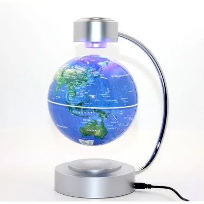 BUĞZ Mıknatıslı Ortada Dönen Dünya Küre Model 2